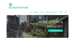 Desktop Screenshot of bcarquitecktura.com